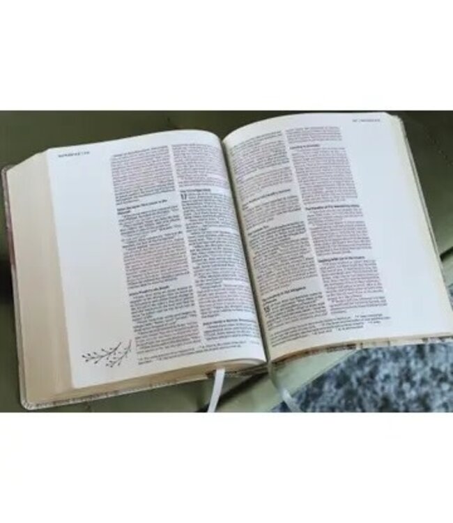 Niv Artisan Collection Bible, Leathersoft, Multi-Color/Cream