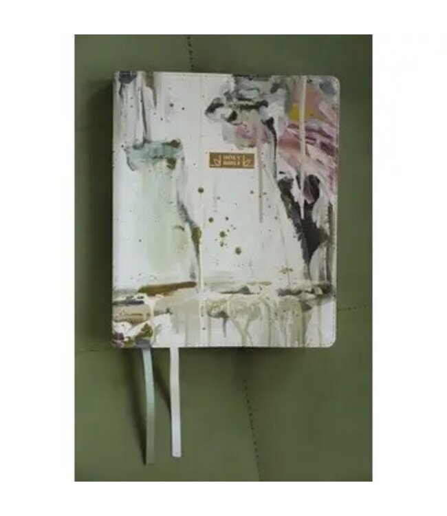 Niv Artisan Collection Bible, Leathersoft, Multi-Color/Cream