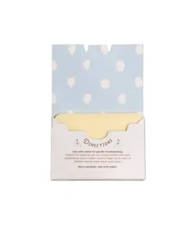 Paper Soap – Fresh Cotton Scent, Travel Size, 50 Sheets