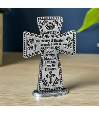 Standing Baptism Message Cross