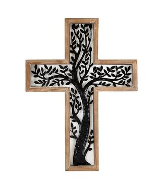 Metal Tree Cross