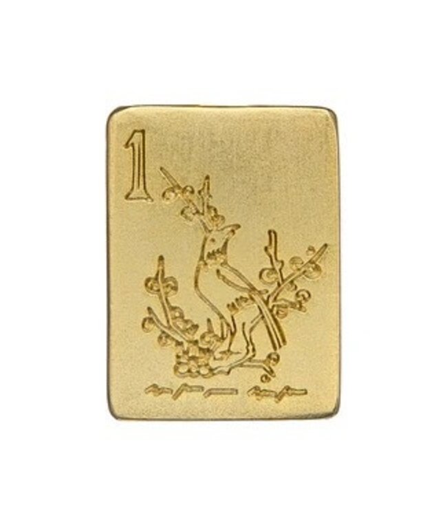 1 Bam Bird Mahjong Tile Bracelet