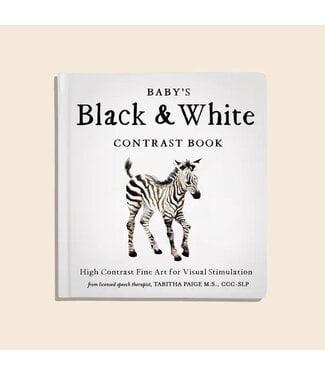 Black and White Contrast Book For Baby