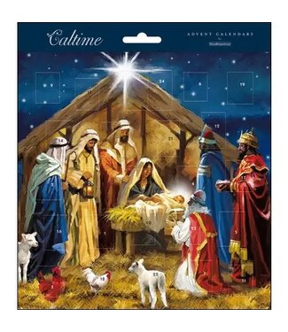 To the Manger - 8.5 X 9.5" Advent Calendar