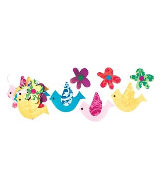Flowerbird Eco-Paper Garland