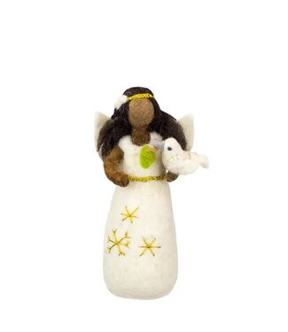 Peace Dove Angel Ornament