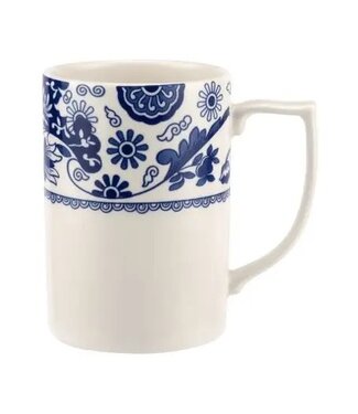 Spode Blue Italian Brocato Mug 12 oz