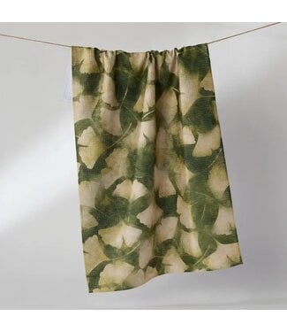 Gilded Ginkgo Tea Towel