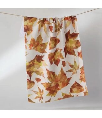 Painted Fall Tea Towel