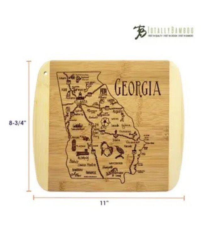 A Slice of Life Georgia Cutting & Charcuterie Board