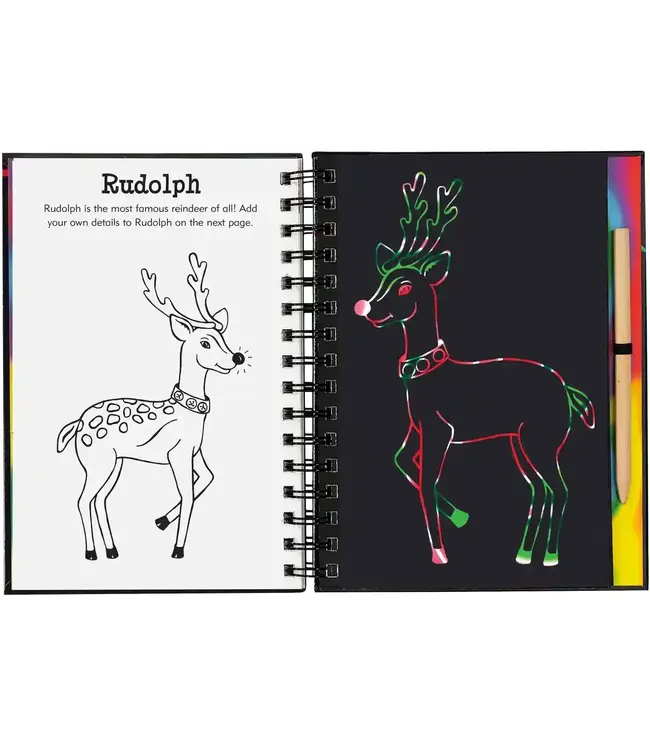 Merry Christmas Scratch and Sketch