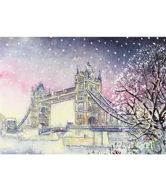 Tower Bridge in Winter Deluxe Boxed Holiday Cards