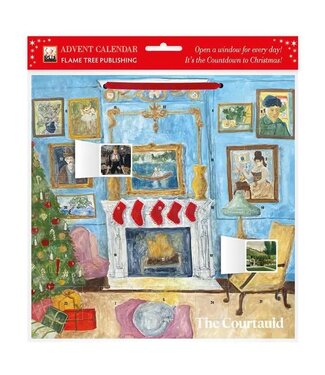 Courtauld: Decorated For Christmas Advent Calendar (with Stickers)