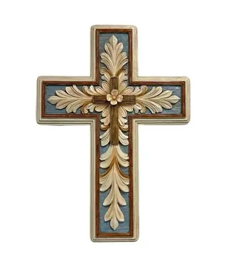 Ornate Vintage Layered Hanging Wall Cross