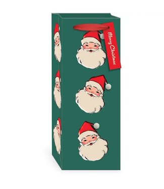Retro Santa Wine Bag