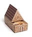 Gingerbread House Matchbox, 60 Assorted 2" Matches