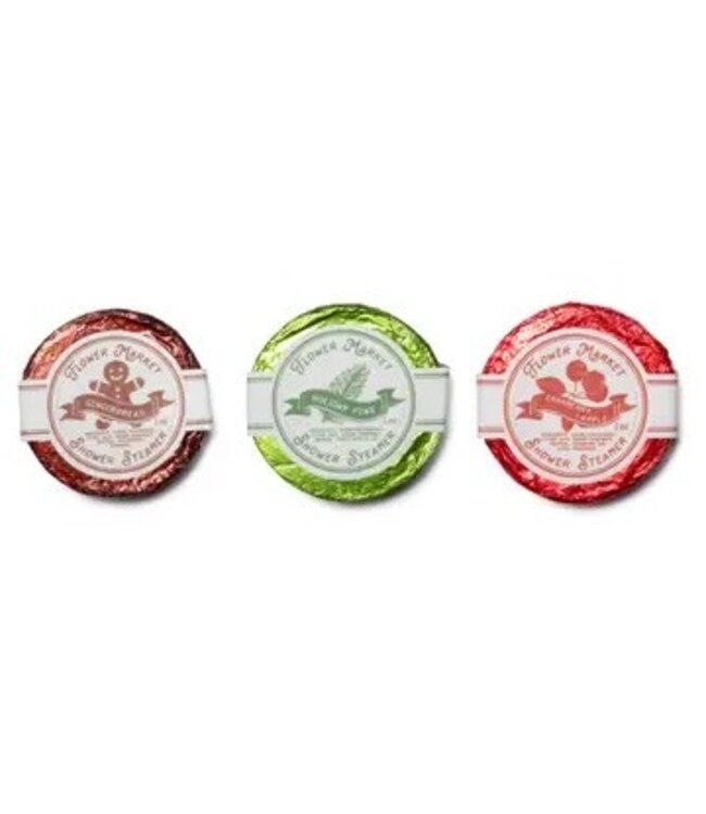 Holiday Cottage Shower Steamer Trio
