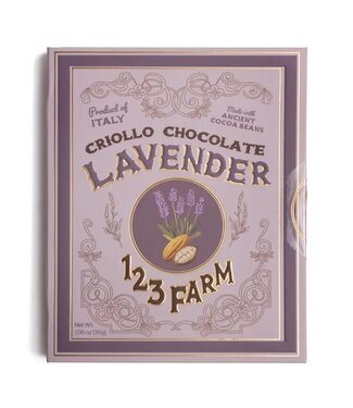 Lavender Chocolate Bar | Organic Criollo | 30g