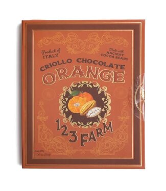 Orange Chocolate Bar | Organic Criollo | 30g