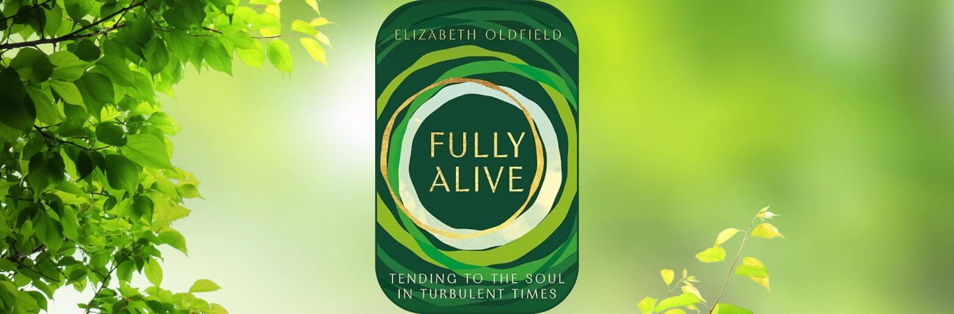 What we're reading now... FULLY ALIVE BY ELIZABETH OLDFIELD
