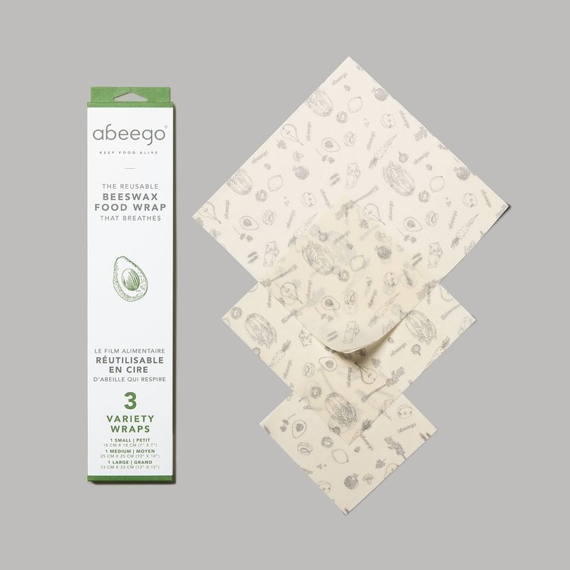 Abeego Abeego - Beeswax Food Wraps - Variety Pack