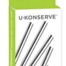 U Konserve Drink - U Konserve - Mini paille en acier inoxydable - jeu de 4