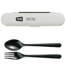 Showa The “Storage” Cutlery To Go set is perfect for eating lunches on the go at school, work or picnics.  Contains 18cm fork & spoon in a hygienic carry case.  Designed and Made in Japan. Made of ABS plastic. Hand wash only.