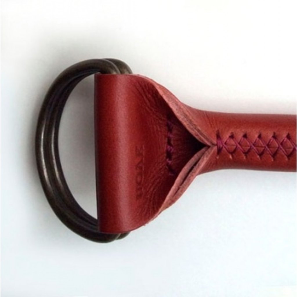Uoak Furoshiki - Leather Handle - Small Round w/Clip