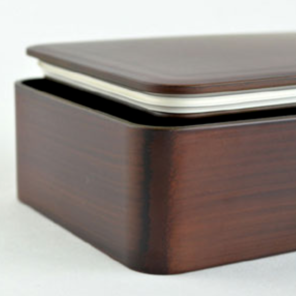 Hakoya Hakoya - Woodgrain Bento Box  - 600ml