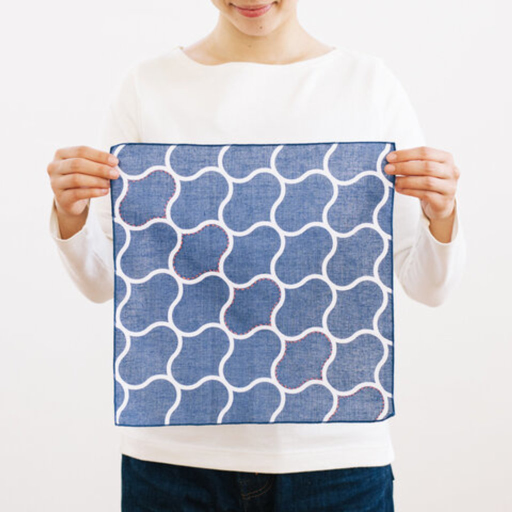 Hirali Hirali - Embroidered Handkerchief x Collab w/ Bus House