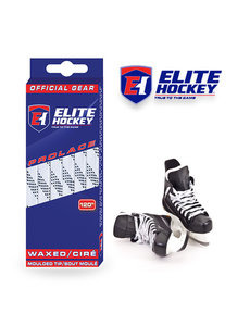 Elite Hockey Lacets pour patins (cirés) - 240 cm