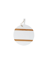 White Mod Charcuterie - Medium Round