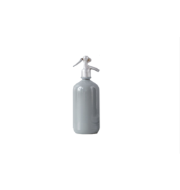 Grey Seltzer Bottle