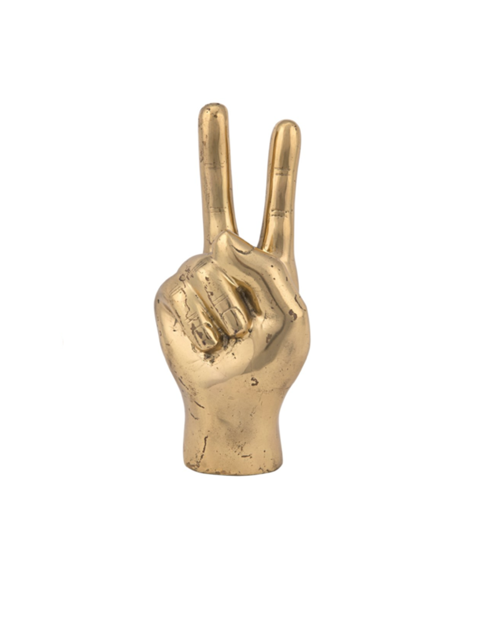 Brass Peace Sign