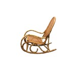 French Modern Rattan Rocking Chair