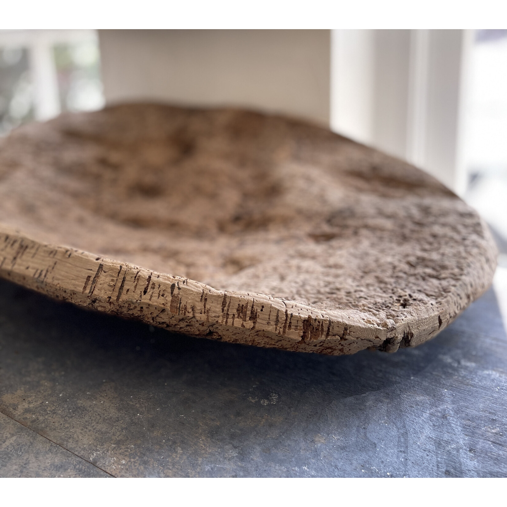 French Cork Oval Tray Bowl