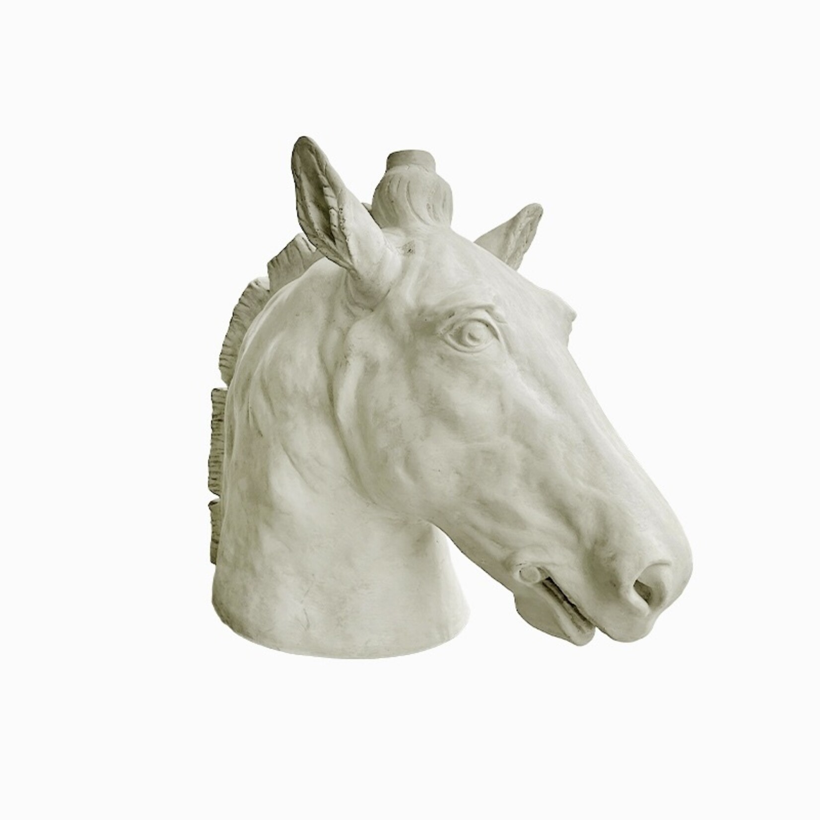 Vintage Horse Head Sculpture Fashioned after a Carousel Horse