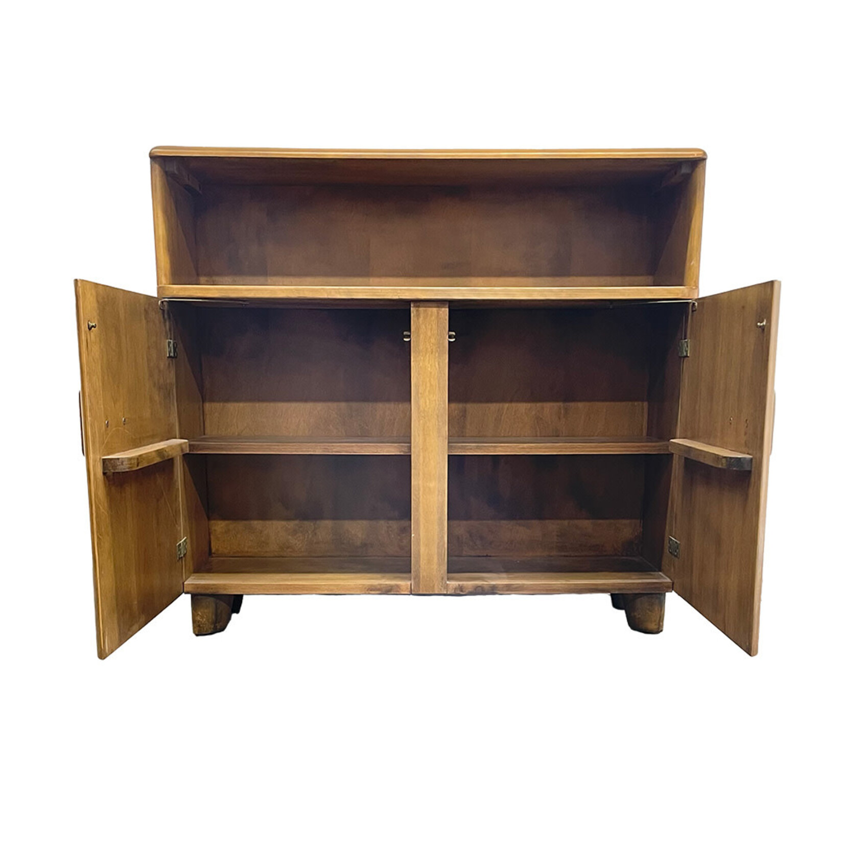 Heywood Wakefield Compact Bar or Cabinet Bookcase