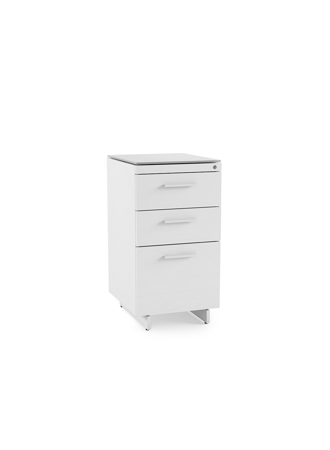 CENTRO 6414 WHITE 3 DRAWER FILE CABINET