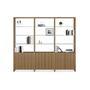 BDI LINEA 580222 3-SHELF SYSTEM – 96"