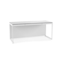 BDI CENTRO 6401 OFFICE DESK – WHITE
