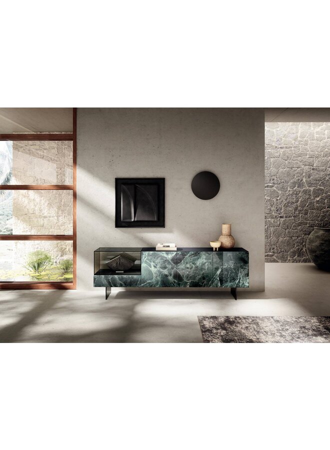 LAGO 36E8 GLASS SIDEBOARD