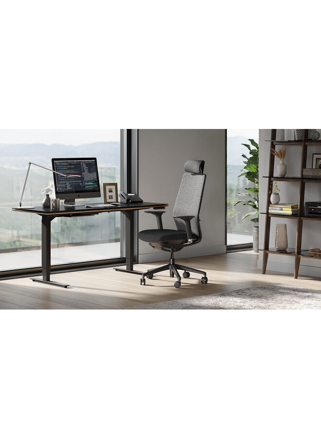 BDI CODA 3521 OFFICE TASK CHAIR – BLACK