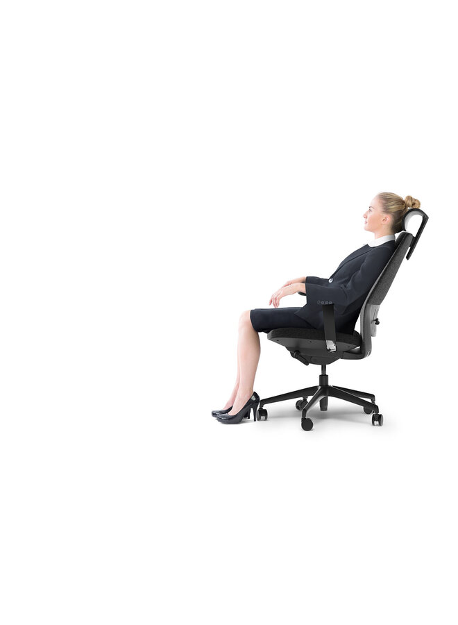 BDI CODA 3521 OFFICE TASK CHAIR – BLACK
