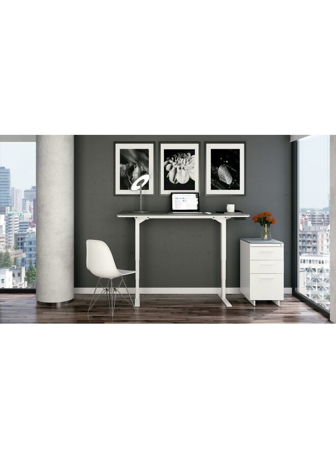 CENTRO 6414 WHITE 3 DRAWER FILE CABINET