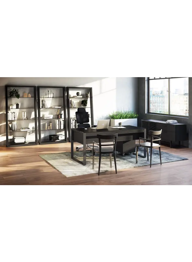 BDI EILEEN 5166 LEANING GLASS SHELF