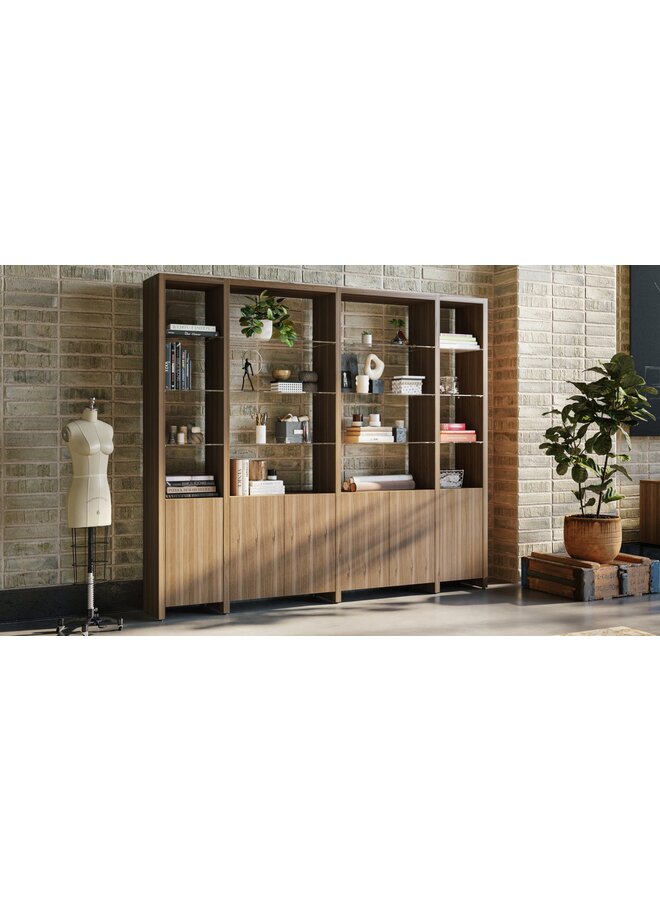 BDI LINEA 5802 DOUBLE SHELF – 33"