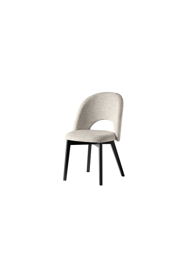 CONNUBIA TUKA WOOD MID HOLE DINING CHAIR