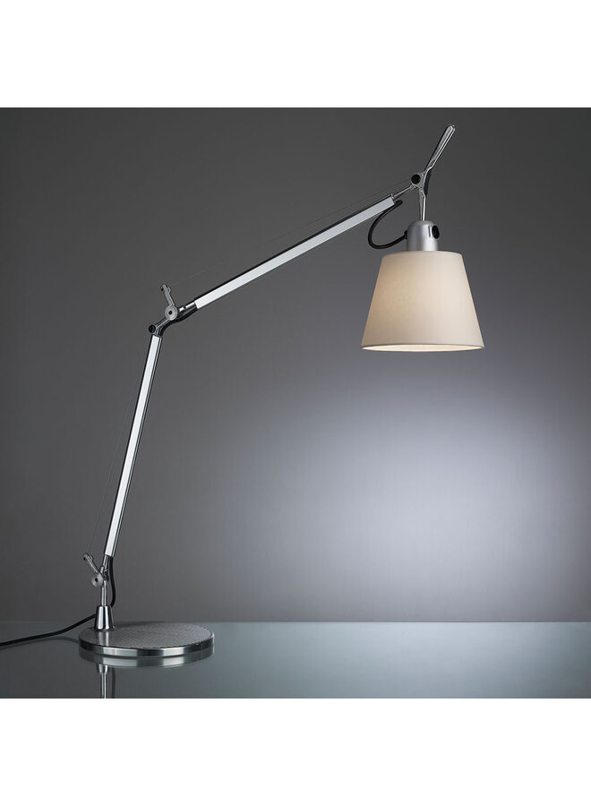ARTEMIDE TOLOMEO WITH SHADE TABLE LAMP