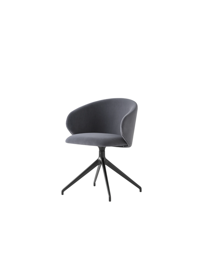 TUKA  SPOKE BASE DINING CHAIR